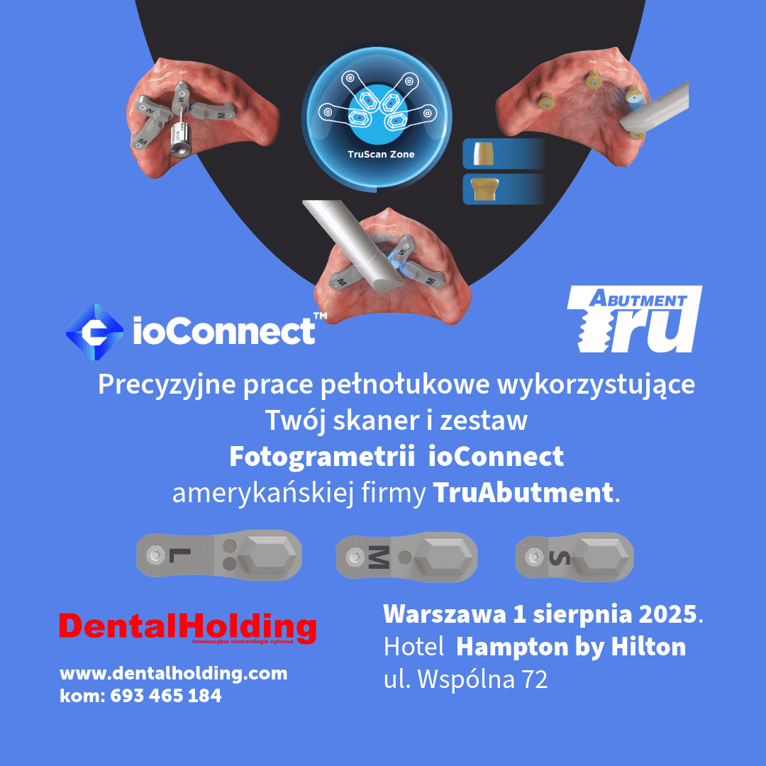 System fotogrametrii Truabutment ioConnect